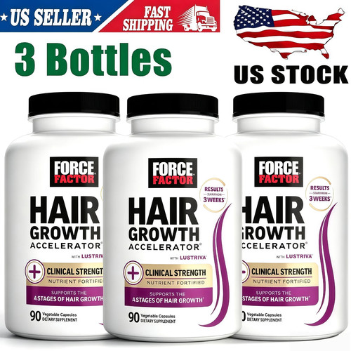 Pack force factor hair - 3‑pack,
